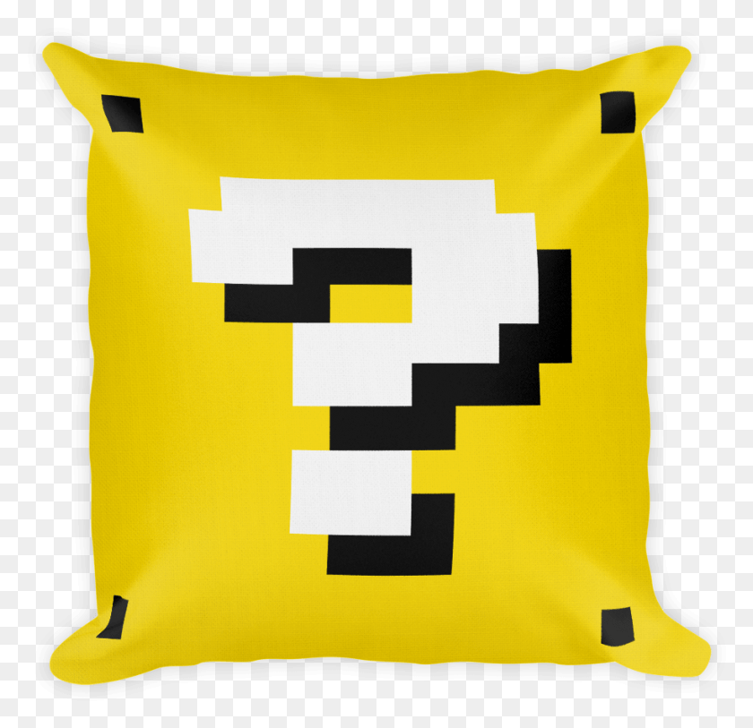 913x882 Super Mario Bros 3 Block Template Minecraft Pixel Art, Подушка, Подушка, Первая Помощь Png Скачать