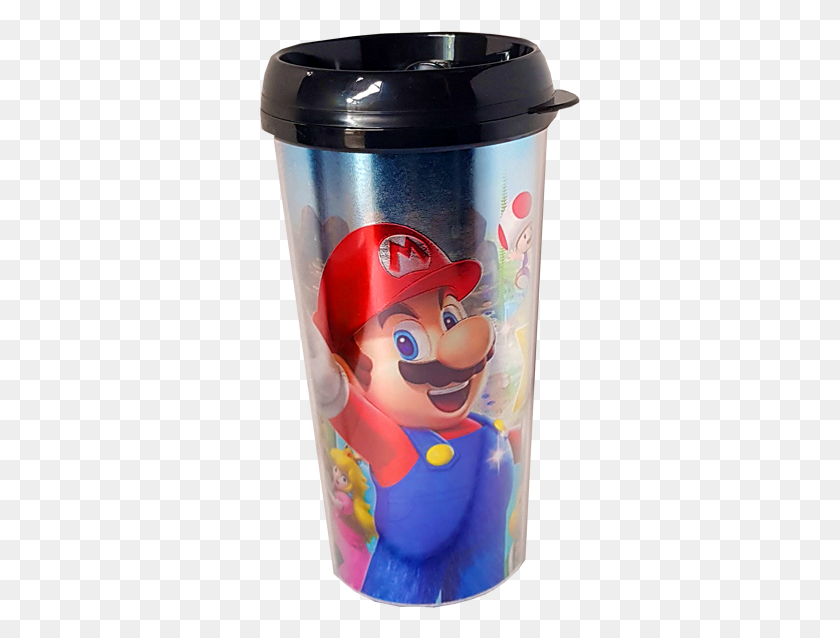 321x578 Super Mario Brothers Cartoon, Shaker, Bottle HD PNG Download