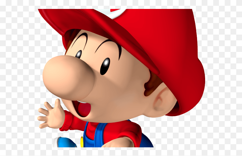 586x481 Super Mario Clipart Mario And Luigi Baby Mario Mario Kart, Person, Human, Clothing HD PNG Download
