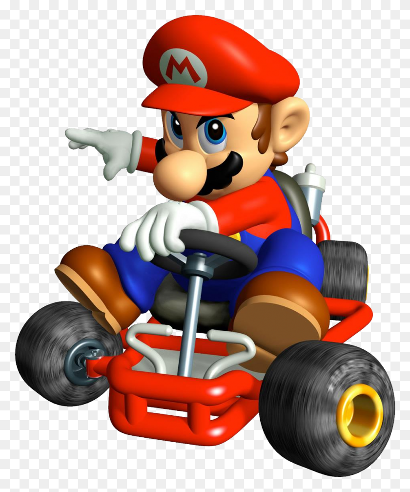 952x1156 Super Mario Driving Mario Kart Super Circuit Mario, Toy, Kart, Vehículo Hd Png