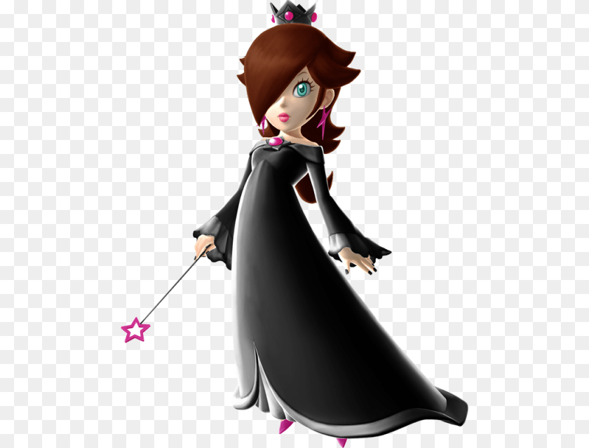 Super Mario Evil Rosalina, Adult, Publication, Person, Female Sticker PNG