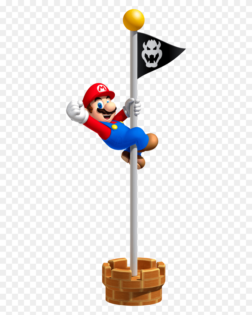 400x991 Флаг Супер Марио, Игрушка, Человек, Человек Hd Png Скачать