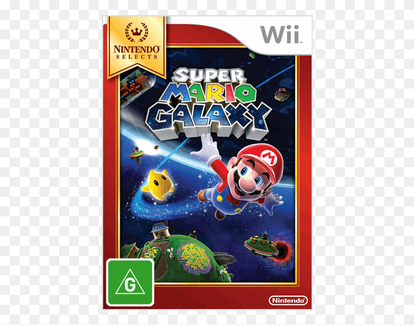 430x601 Super Mario Galaxy Mario Galaxy, Poster, Advertisement, Toy HD PNG Download