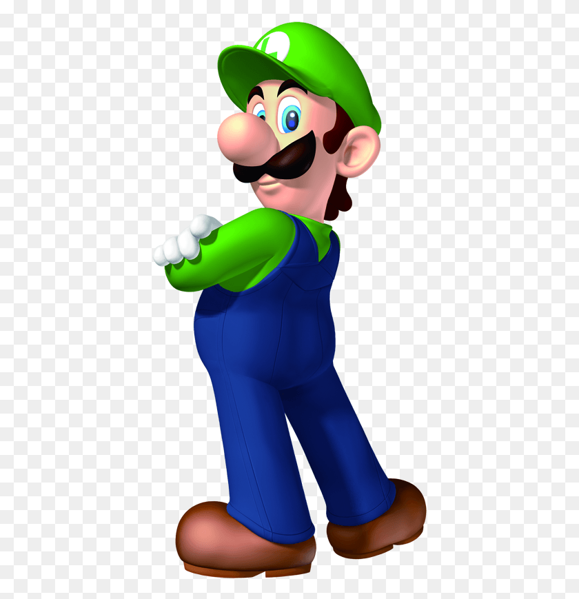 399x809 Descargar Png / Super Mario Luigi Luigi Hd Png