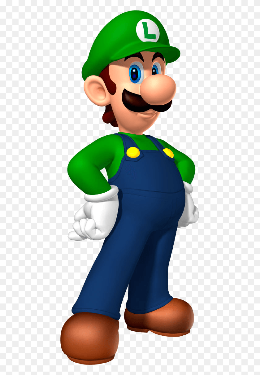 455x1151 Super Mario Luigi Personajes De Video Juegos, Elf, Person, Human HD PNG Download