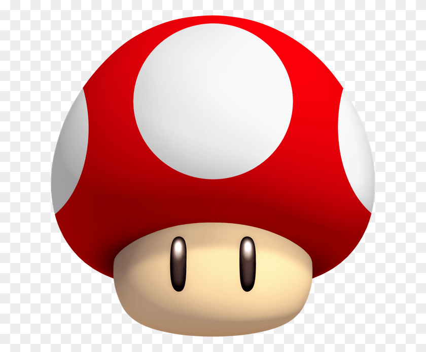 640x636 Super Mario Mushroom, Plant, Lamp, Fungus HD PNG Download