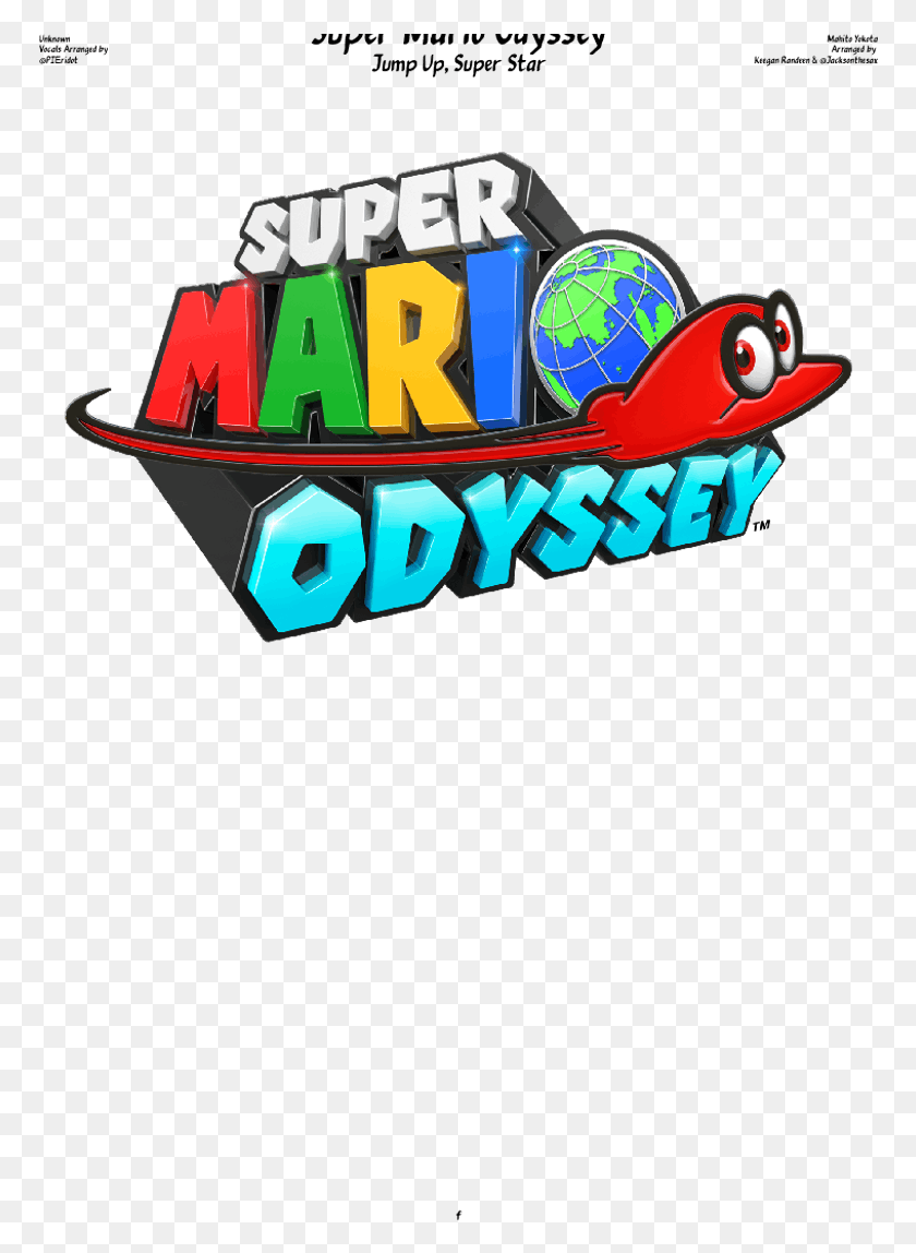 770x1088 Super Mario Odyssey, Graphics, Text HD PNG Download
