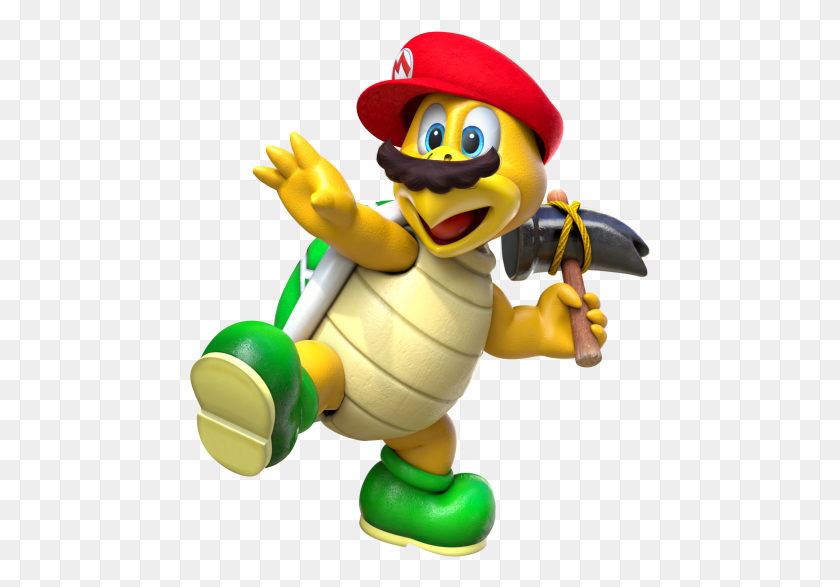 461x527 Super Mario Odyssey Hammer Bro, Toy HD PNG Download