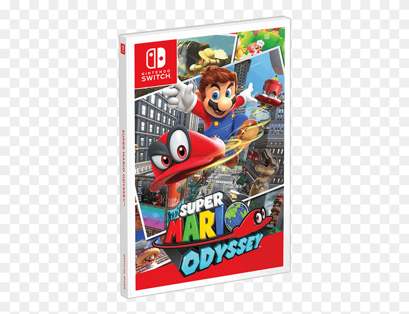 356x585 Super Mario Odyssey Official Game Guide Super Mario Odyssey, Poster, Advertisement HD PNG Download