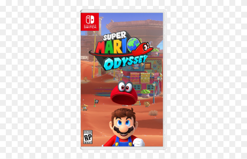 299x481 Super Mario Odyssey Switch Cartoon, Angry Birds, Человек, Hd Png Скачать