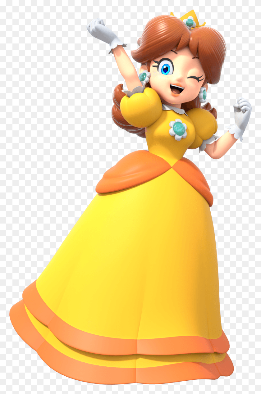1200x1860 Super Mario Party Daisy, Costume, Toy, Doll HD PNG Download