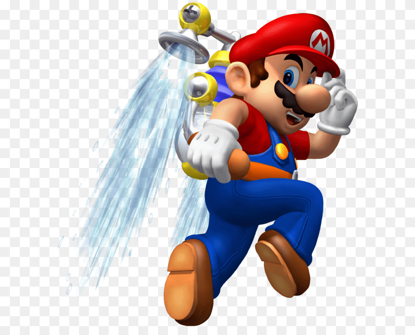 614x678 Super Mario Sunshine Mario Voice, Baby, Person, Game, Super Mario PNG