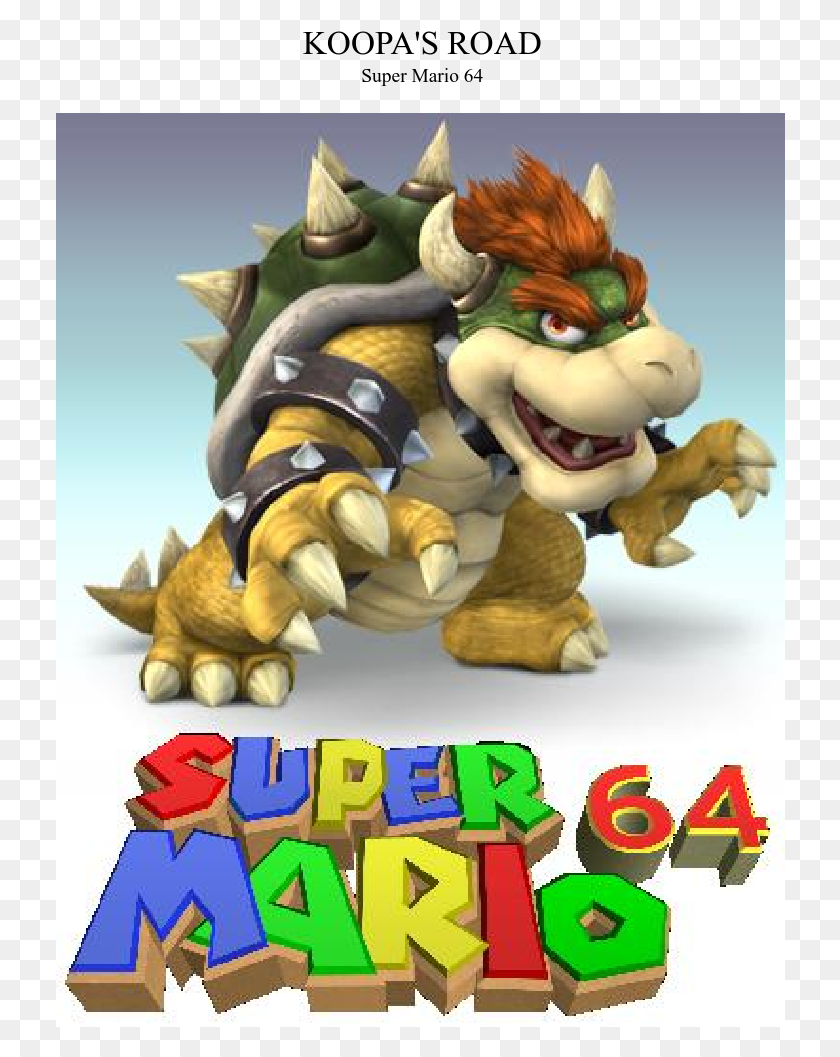 730x997 Descargar Png / Super Mario Super Smash Bros Brawl Bowser Hd Png