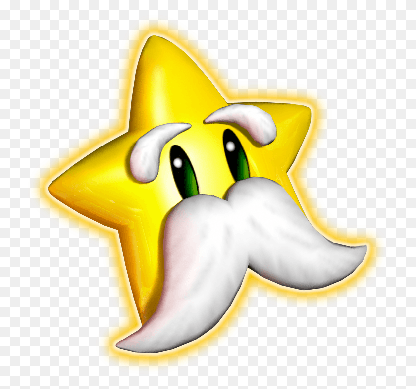 727x726 Super Mario Wiki Mario Party 5 Eldstar, Звездный Символ, Символ, Кожура Hd Png Скачать