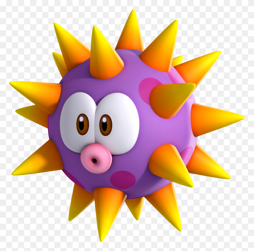 1200x1186 Super Mario Wiki Mario Urchin, Toy, Outdoors, Nature HD PNG Download