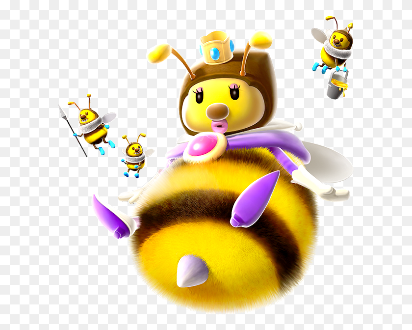 603x612 Descargar Png / Super Mario Wiki Super Mario Galaxy Queen Bee, Juguete, Gráficos Hd Png