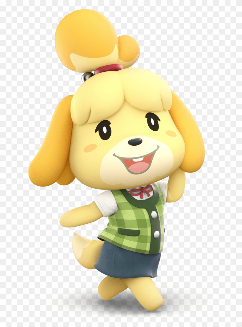 647x1076 Super Mario Wiki Super Smash Bros Ultimate Isabelle, Plush, Toy, Doll HD PNG Download