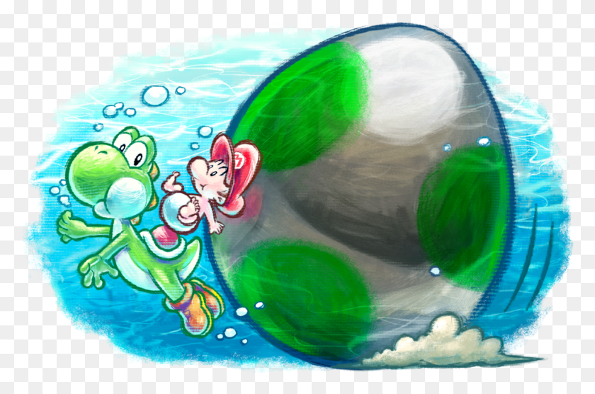1200x766 Super Mario Wiki Yoshi39s Island Baby Mario And Baby Luigi, Doodle HD PNG Download