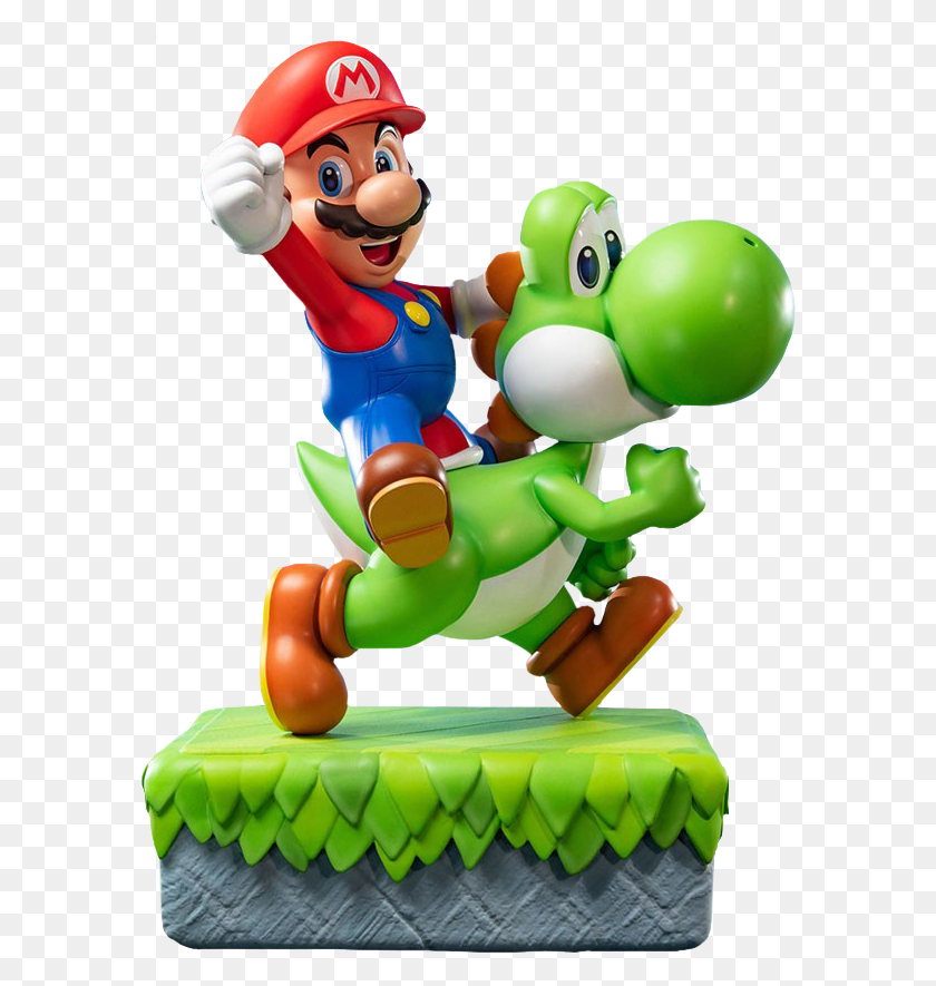 588x825 Super Mario World F4f Mario Yoshi, Toy, Inflatable HD PNG Download