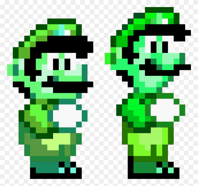 923x865 Descargar Png / Super Mario World Mario Pixel, Verde, Gráficos Hd Png