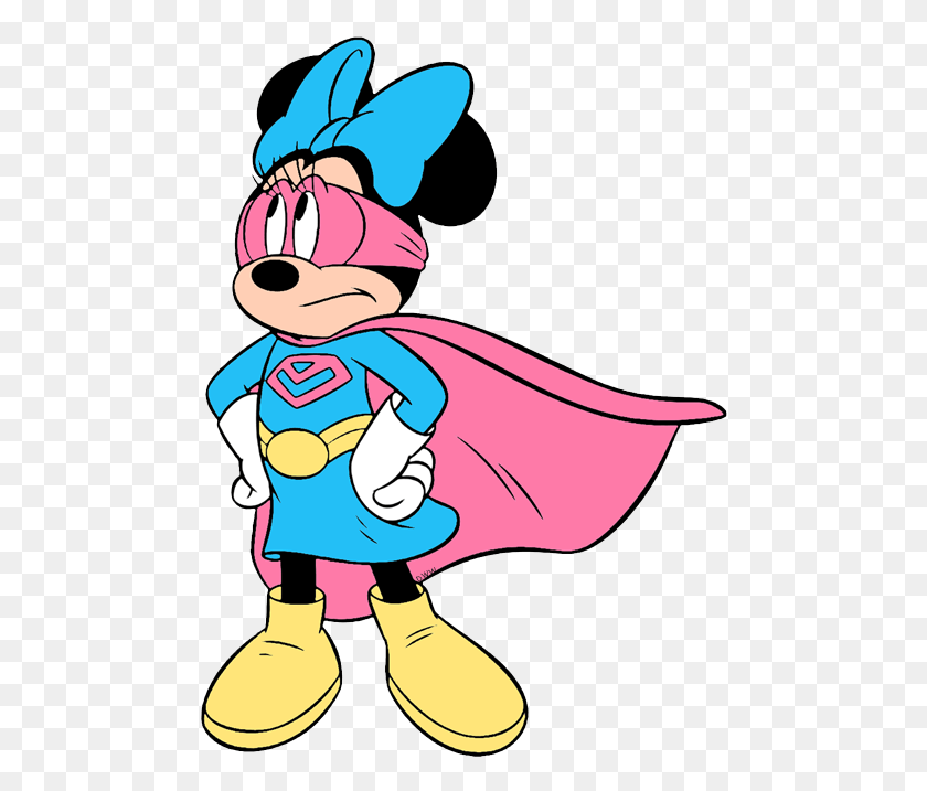 481x657 Super Minnie Minnie Mouse Super Hero, Clothing, Apparel, Cape HD PNG Download
