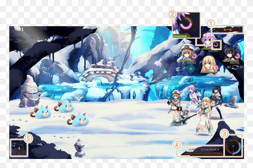 1001x639 Super Neptunia Rpg Rpg Battle Ui, Person, Human, Angry Birds HD PNG Download
