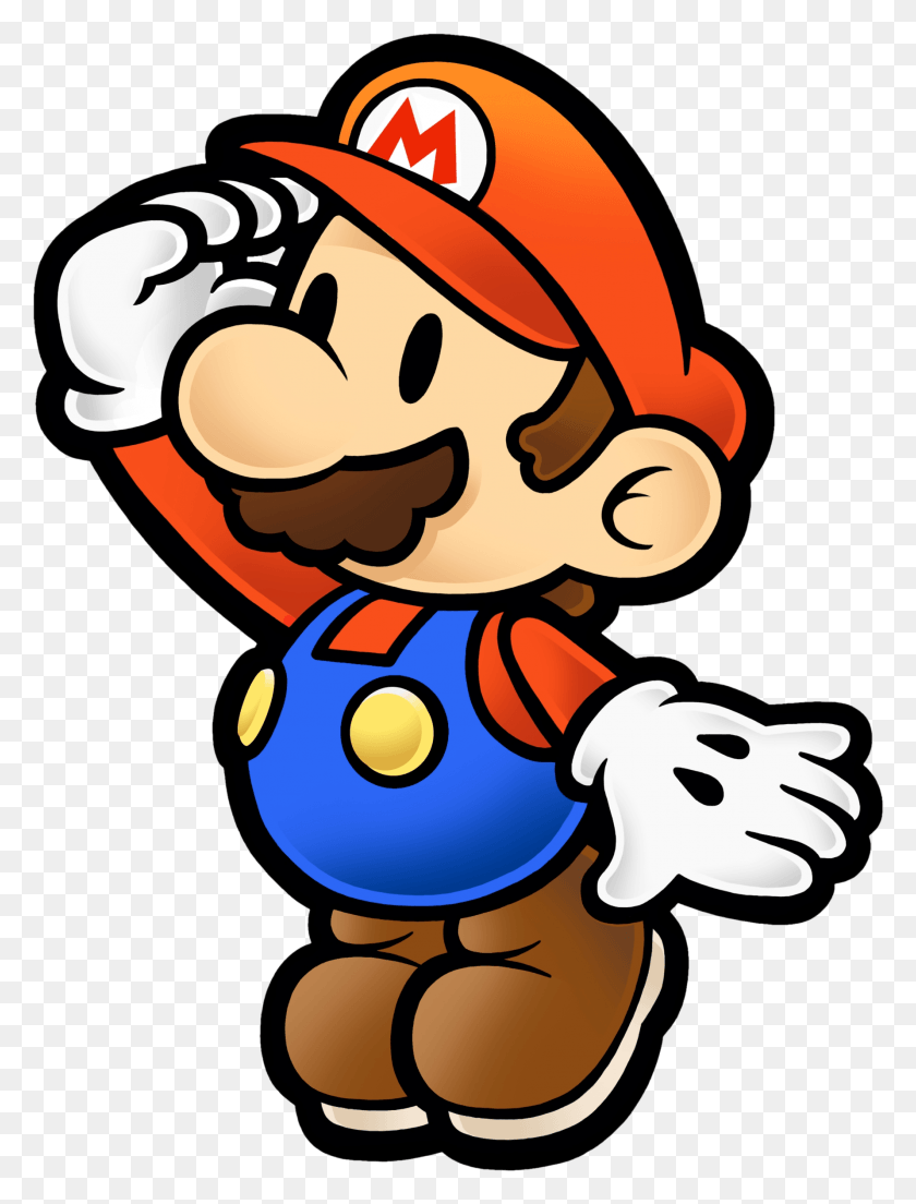 1781x2386 Super Paper Mario Mario, Super Mario, Performer, Mascot HD PNG Download