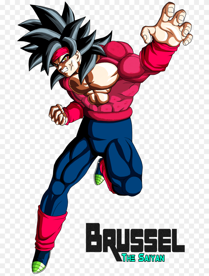 Super Saiyan Bardock, Book, Comics, Publication, Baby Sticker PNG