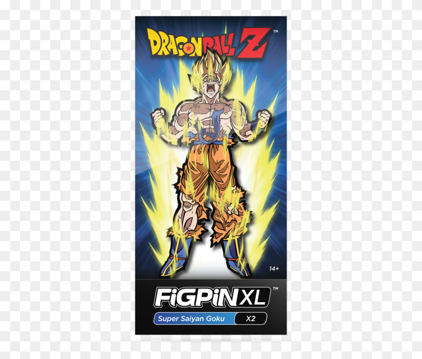 387x655 Super Saiyan Goku Xl Enamel Pin Dragon Ball Z, Плакат, Реклама, Человек Hd Png Скачать