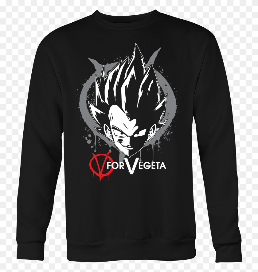 738x828 Super Saiyan Vegeta V Vendetta Men Sweatshirt T Shirt Mtg Ugly Christmas Sweater, Sleeve, Clothing, Apparel HD PNG Download