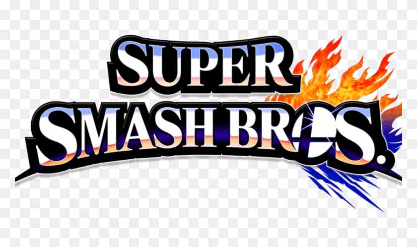 Unduh Super Smash Bros 3ds Logo, Word, Text, Meal HD PNG.