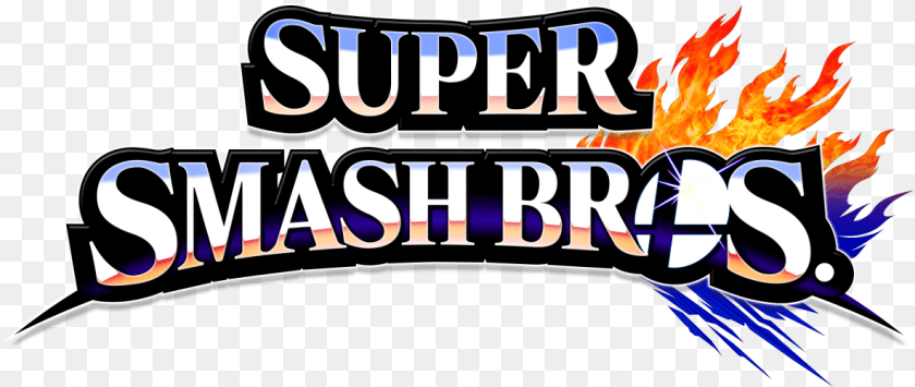 1184x500 Super Smash Bros 3ds Logo, Text PNG