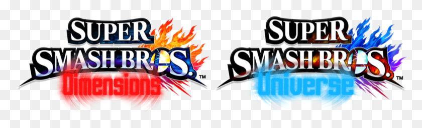 1243x313 Super Smash Bros Super Smash Bros Все Логотипы, Графика, Огонь Hd Png Скачать