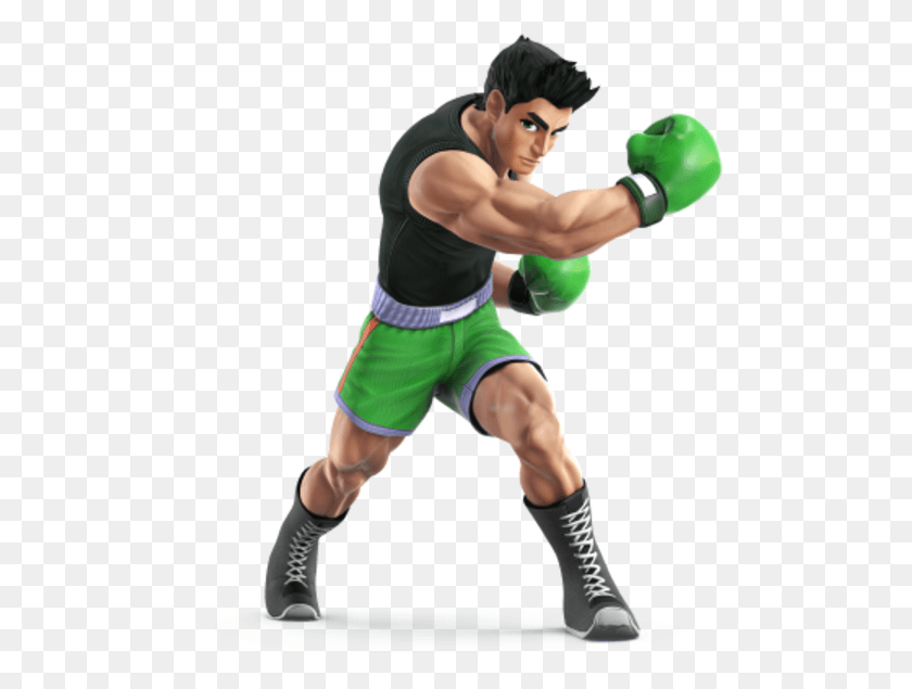 495x575 Super Smash Brothers Little Mac Smash, Person, Human, Sport HD PNG Download