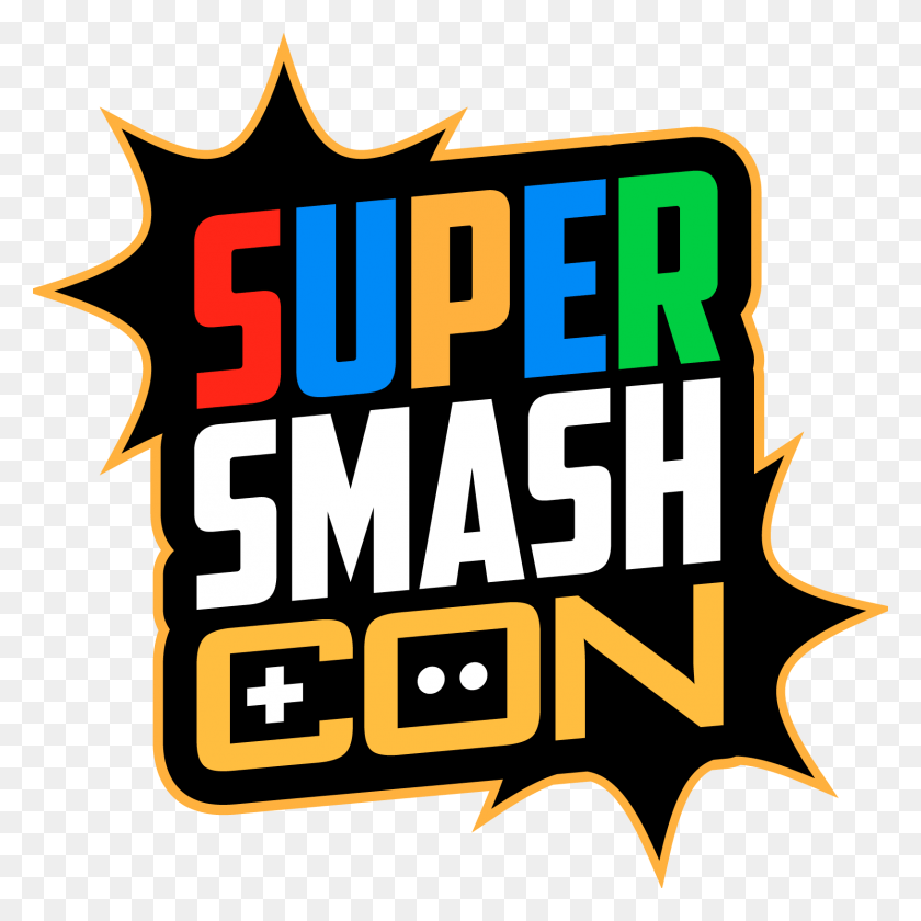 1630x1630 Super Smash Con Super Smash Con Logo, Text, Label, Alphabet HD PNG Download