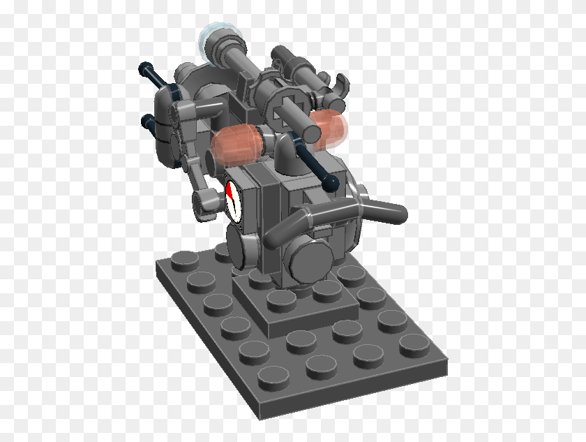 446x573 Super Space Gun 1 Construction Set Игрушка, Робот, Машина, Шахматы Hd Png Скачать