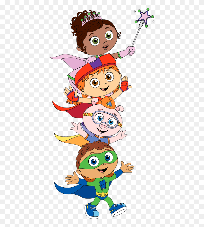 435x873 Super Why Princess Presto And Wonder Red, Elf, Graphics HD PNG Download