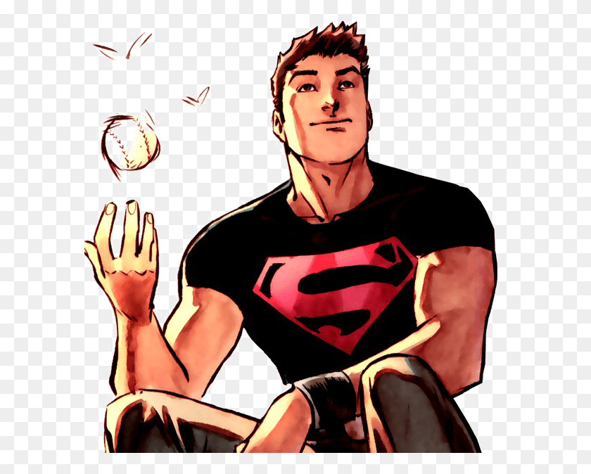 600x614 Superboy Transparent Images Conner Kent, Person, Human, Clothing HD PNG Download