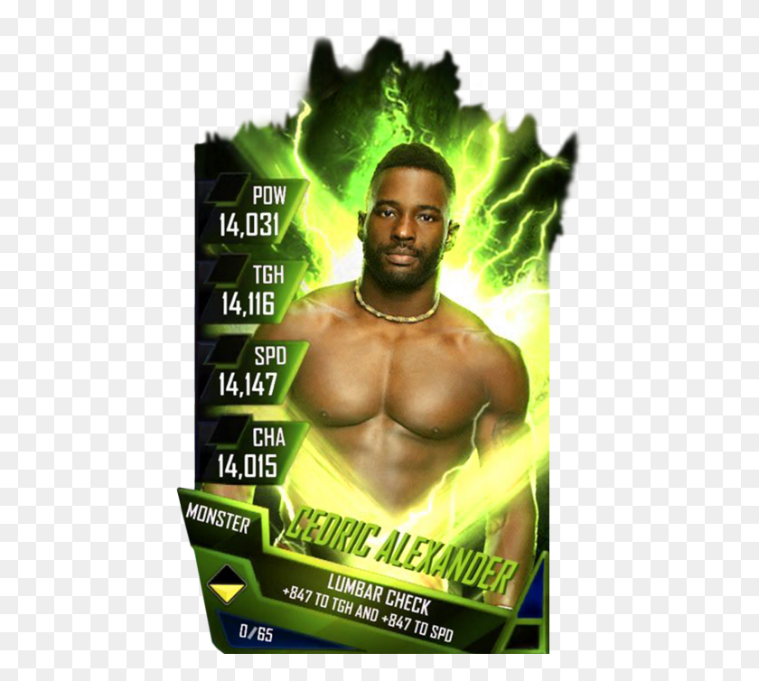 452x694 Supercard Cedricalexander S3 Hardened Raw 9527 Supercard Wwe Supercard Monster Fusion Sheamus, Poster, Advertisement, Flyer HD PNG Download