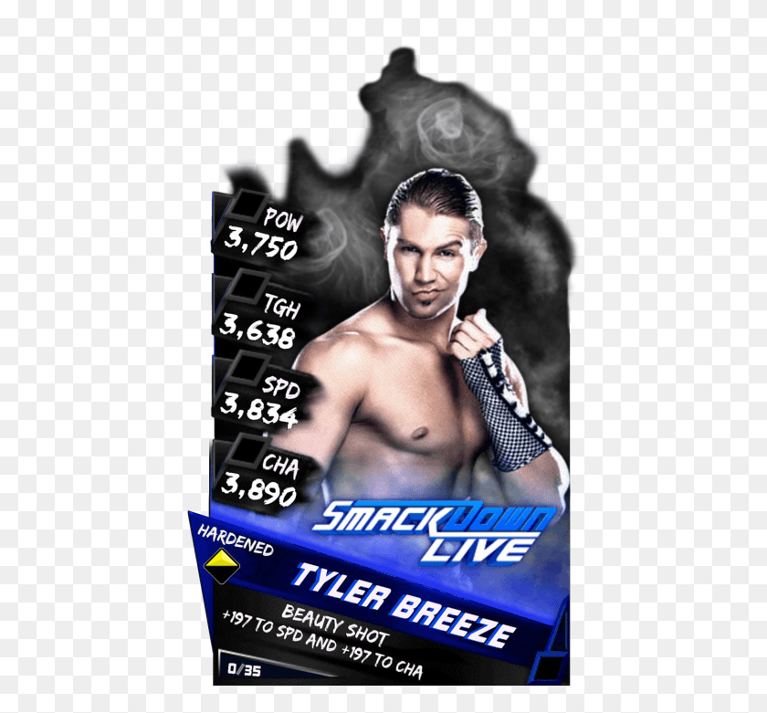 432x721 Supercard Tylerbreeze S3 Hardened Smackdown 9554 Wwe Supercard Carmella Elite, Person, Human, Advertisement HD PNG Download