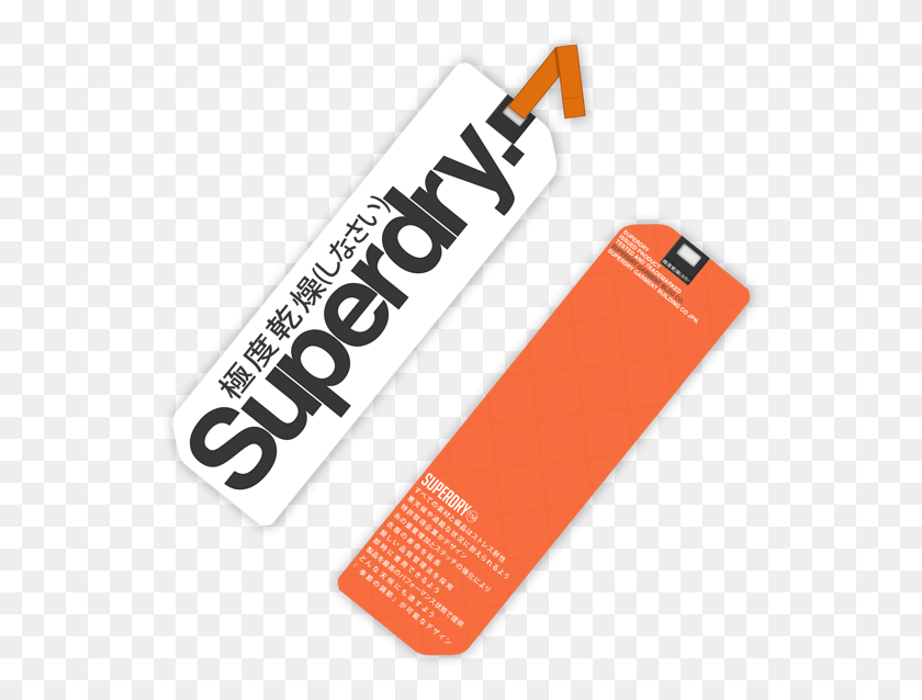 548x578 Superdry Shirt Tag On Behance Clothing Brand Logos Sock, Text, Dynamite, Bomb HD PNG Download