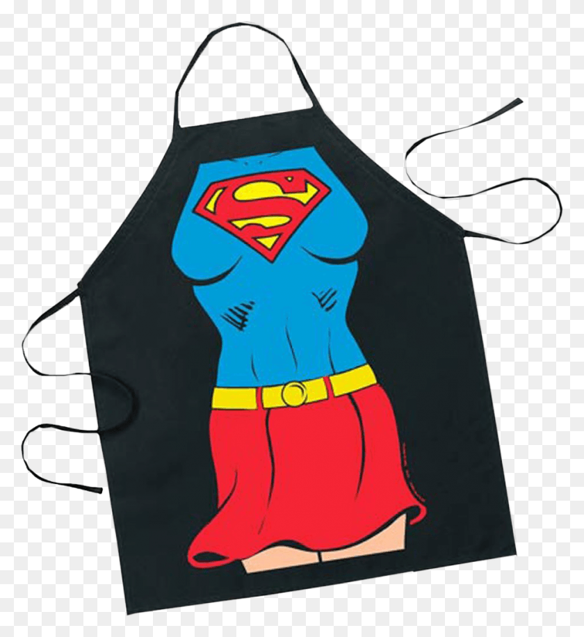 940x1032 Supergirl Be The Character Apron Superman Logo HD PNG Download