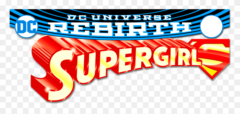 2006x878 Descargar Png / Logotipo De Supergirl, Word, Texto, Dinamita Hd Png