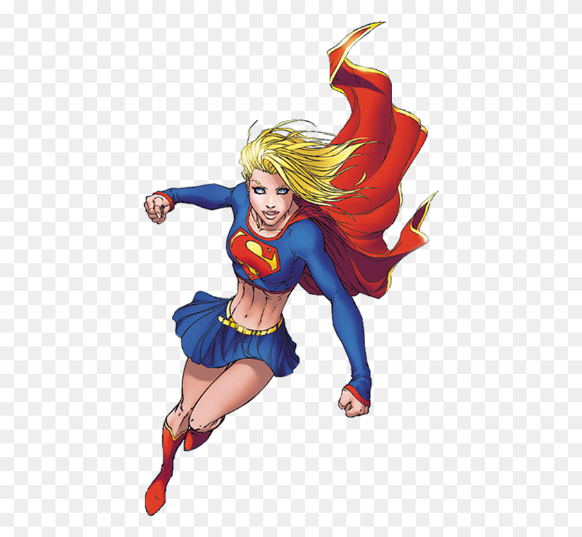 428x715 Supergirl Supergirl Comic Book, Costume, Person, Human HD PNG Download