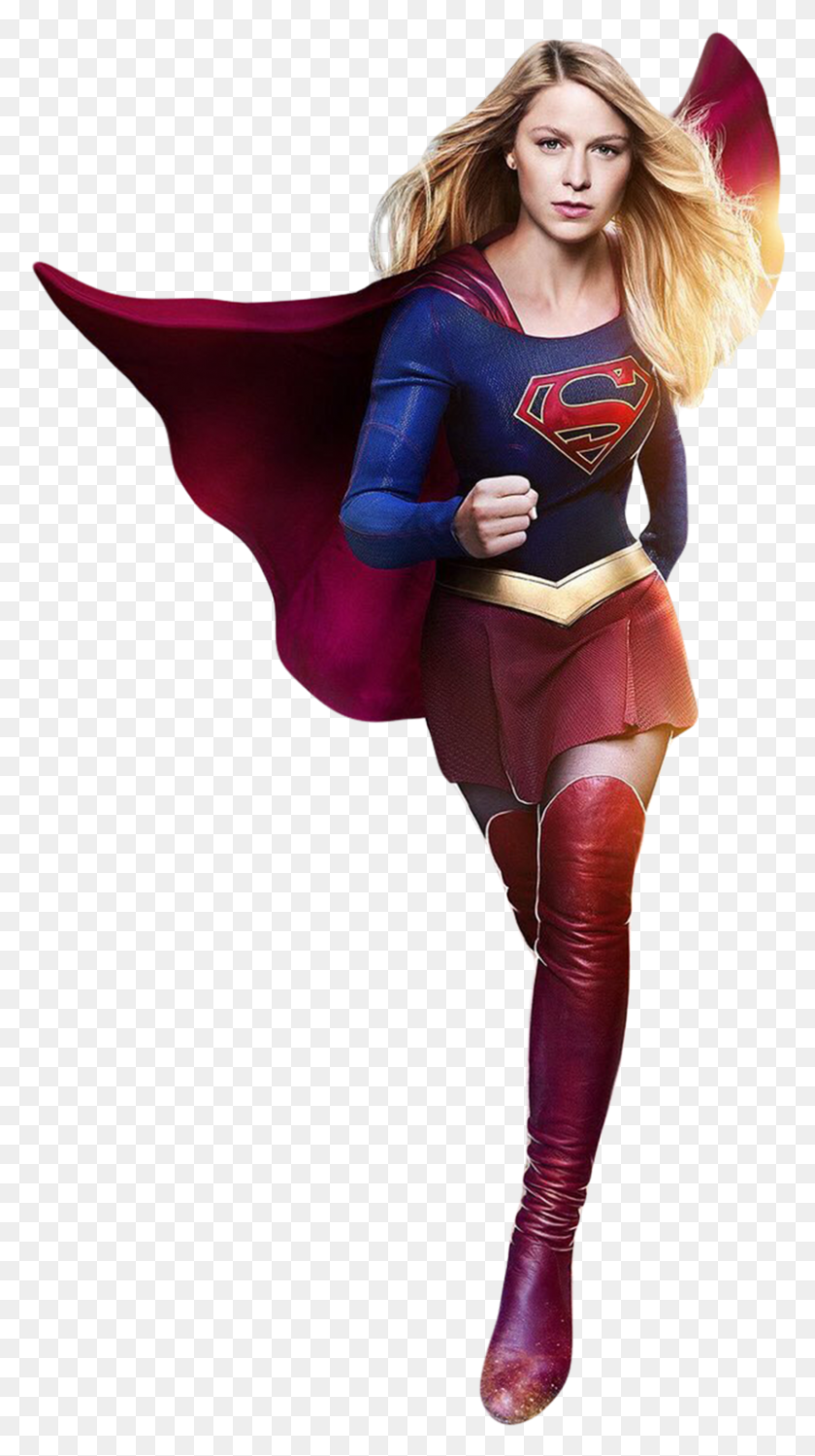 799x1477 Supergirl Transparent Image Super Girl, Costume, Figurine, Clothing HD PNG Download