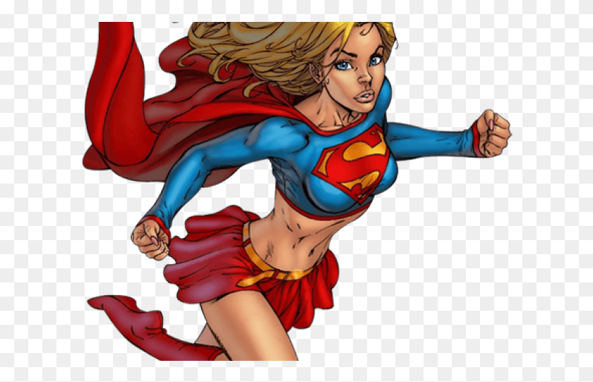 613x481 Supergirl Transparent Images Super Girl, Comics, Book, Person HD PNG Download