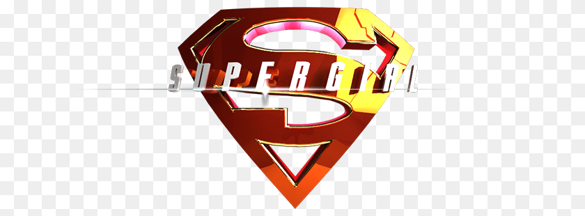 800x310 Supergirl Tv Fanart Fanart Tv, Logo, Symbol Transparent PNG