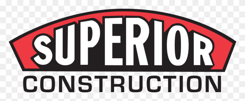 1024x379 Superior Construction Superior Construction Logo, Label, Text, Word HD PNG Download