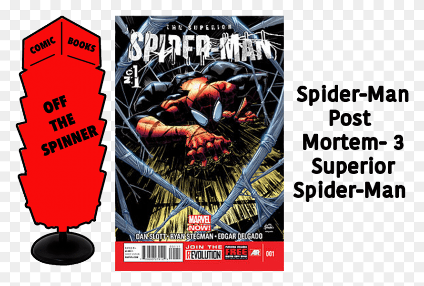 819x533 Superior Spider Man Comics, Poster, Advertisement, Flyer HD PNG Download