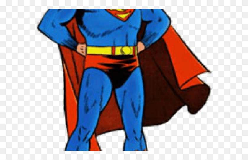 595x481 Superman Clipart Superman Comic Superman Happy, Clothing, Apparel, Batman HD PNG Download